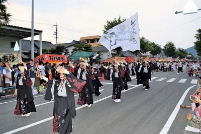 長州よさこい連 崋劉眞(かるま).jpg