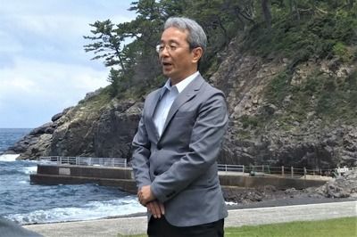 長門市観光コンベンション協会の光永忠由副会長挨拶.jpg